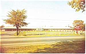 Youngstown Oh Town House Motel Postcard P6988