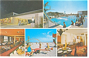 Wildwood Crest Nj Diamond Beach Resort Postcard P7667