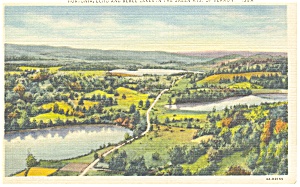 Vermont Lakes Hortonia Echo And Bebee Postcard P8166