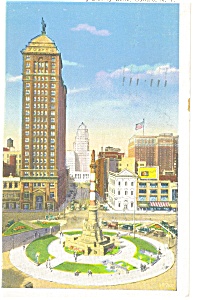 Buffalo Ny Court St Liberty Bank Postcard P9264 1938