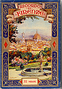 Florence Italy Souvenir Book