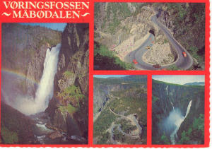 Mountain Scenes Norway Postcard U0124