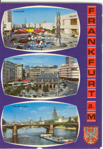 Frankfurt Am Main Germany Postcard V0195