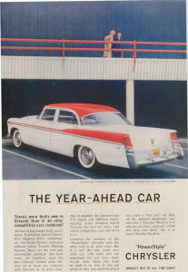 1956 Chrysler Windsor Ad W0432