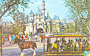 Sleeping Beauty Castle, Disneyland Ca Postcard W0863
