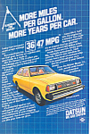 Datsun 210 MPG  Ad ad0534