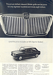 MG Sports Sedan  Ad ad0572 November 1963