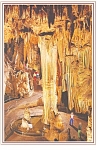 Luray Caverns VA Double Column Postcard cs0176