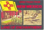 New Mexico Multi View  Postcard cs0222