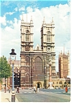 London England Westminster Abbey Postcard cs0464 1964