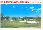 USS South Dakota Memorial Sioux Falls, Postcard cs0608