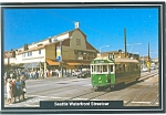 Seattle  WA Waterfront Streetcar Postcard cs0667 1987