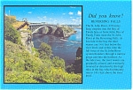 Reversing Falls St John New Brunswick Postcard cs0760