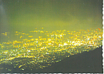 Mt Rokko Night View From Top Japan Postcard cs1429