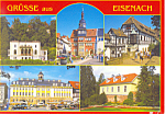 Views of Eisnach Germany Postcard cs1863