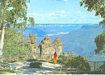 Katoomba Blue Mountain NSW Australia Postcard cs1904
