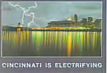 Cincinnati Ohio is Electrifying Postcard cs2145