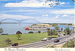 Memphis Tennessee Waterfront Postcard cs2439