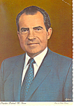 President Richard M Nixon Postcard cs2519