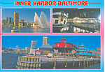 Inner Harbor Baltimore Maryland Postcard cs2607
