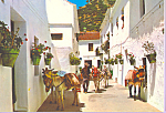 Mijas Typical Street Costa del Sol Spain  cs3794