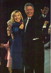 President Clinton and  First Lady Hilliary Clinton cs7206
