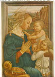 The Adoration by Fra Filippo Lippi Postcard cs7489