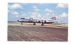Wrangler Aviation CL-44D4-6 Airline Postcard feb3289