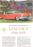 1957 Lincoln Hardtop  Ad jan0379