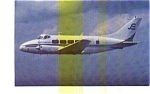 Southeastern  DH104 Dove  Airline Postcard jun3265