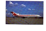 Air Algerie 727 Airline Postcard mar2154