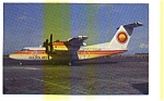 Golden West Dash 7  Airline Postcard may3207