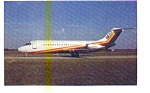 Best Airlines DC-9 Airline Postcard may3220