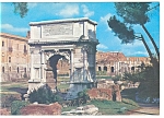 Rome Italy  Tito s Arch Postcard n0735
