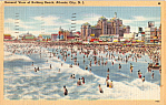General View of Beach Atlantic City New Jersey n1342