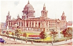 City Hall Belfast Northern Ireland Postcard p0072