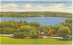 Reinberg Estate Lake Hopatcong Postcard p0202