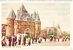 Amsterdam Netherlands De Waag Postcard p0271