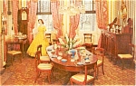 Wheatland Formal Dining Room Lancaster PA Postcard p0536