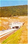 Lehigh Tunnel PA Turnpike Postcard p0823