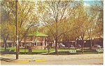 Albuquerque NM Old Town Plaza Postcard p10977 1960