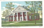 Fredericksburg VA Brompton Marye Mansion Postcard p11369