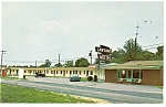 Fayetteville NC Lawson Motel Postcard p11576