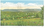Bennington VT Green Mountains Postcard p11876 1935
