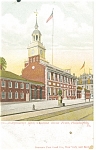 Philadelphia PA Independence Hall Postcard p12038 ca 1906