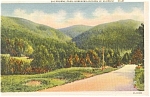Shelburne Pass Vermont Green Mountains Postcard p1294