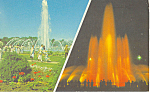Fountain,Halifax Nova Scotia Canada Postcard p13720