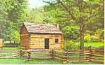 Lincoln Boyhood Home Hodgenville KY Postcard p15081