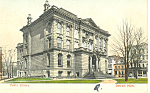 Public Library Detroit MI Postcard p15288 1906