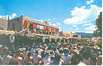 Taos Fiesta Taos NM  Postcard p15658